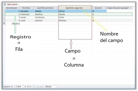 Creación de Bases de Datos en Access