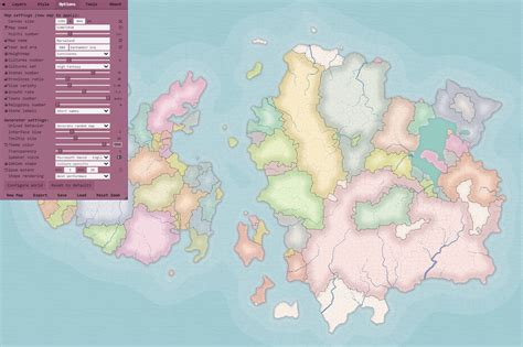 Azgaars Fantasy Map Generator
