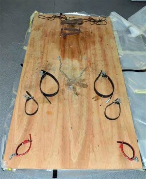 Torture Board Used By S M Obsessive In Pictures Daily Mail Online