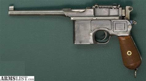Armslist For Sale Broomhandle Mauser C96 Red 9 Handgun
