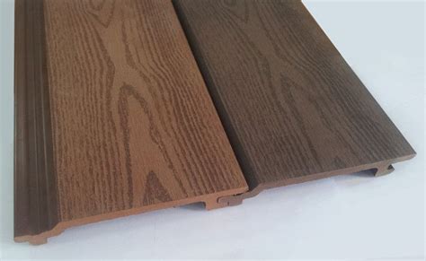 Wood Look Wall Panels Wood Plastic Composite Wall Cladding Facade