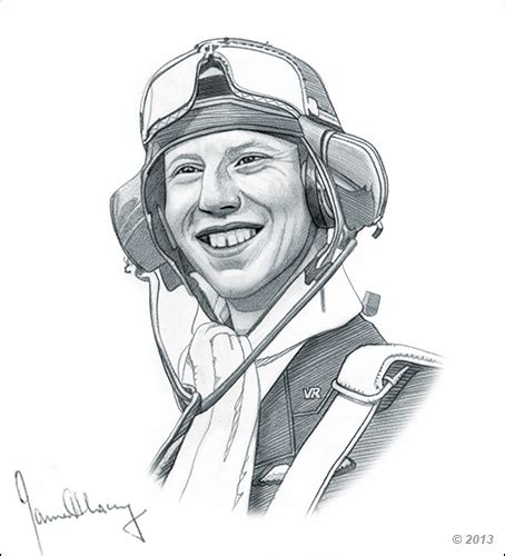 Picture Of James Ginger Lacey Ww2 Fighter Ace