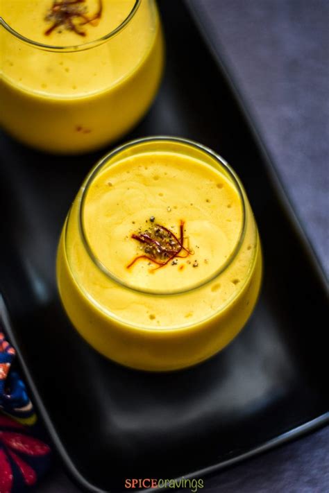 Mango Lassi Indian Mango Smoothie Spice Cravings