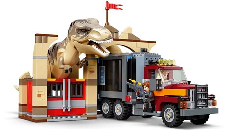 Lego 76948 Jurassic World T Rex And Atrociraptor Dinosaur Breakout Id