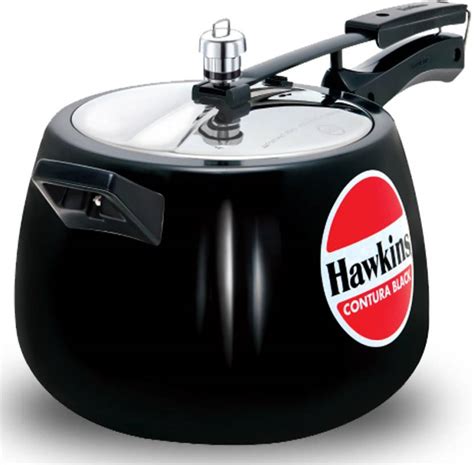 Hawkins Contura Black 65 L Pressure Cooker Price In India Buy