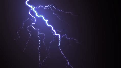 Animation Of Lightning And Thunderstorm Stock Footagelightning