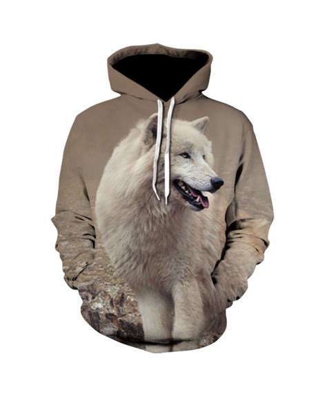 Animal Hoodies Wolf 3d Hoodies Men Hoodie Unisex Plus Size Sweatshirt