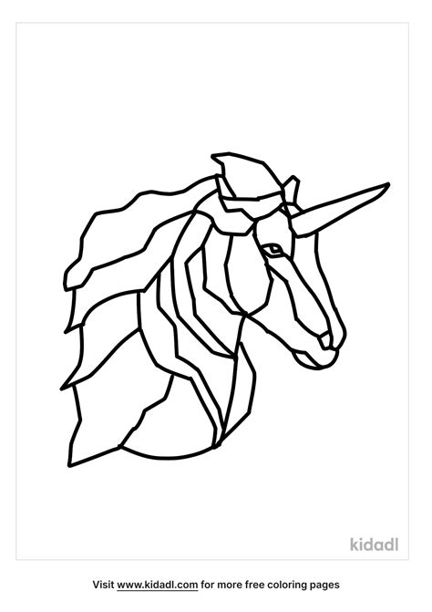 Free Stained Glass Unicorns Coloring Page Coloring Page Printables