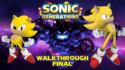 Sonic Generations Walkthrough Gameplay Final Pc Youtube