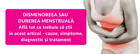 Dismenoree Durerea Menstruala Cauze Diagnostic Tratament Hot Sex Picture