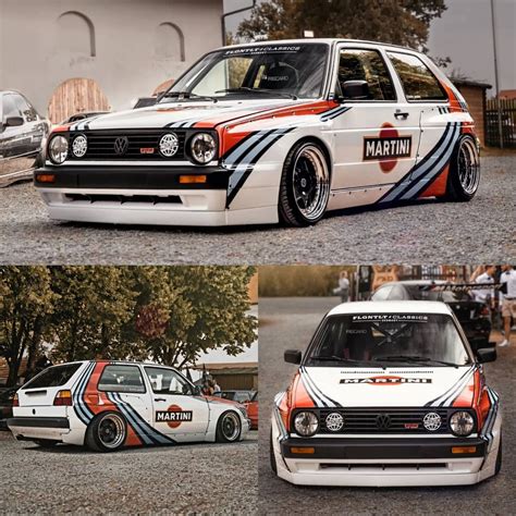 Pandem Widebody Kit On A Vw Mk2 Golf Rawesomecarmods