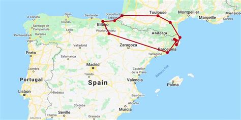 On The Border Of Spain And France Tour