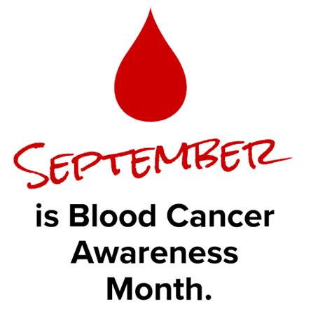 September Is Blood Cancer Awareness Month Affordable Healthcare Md