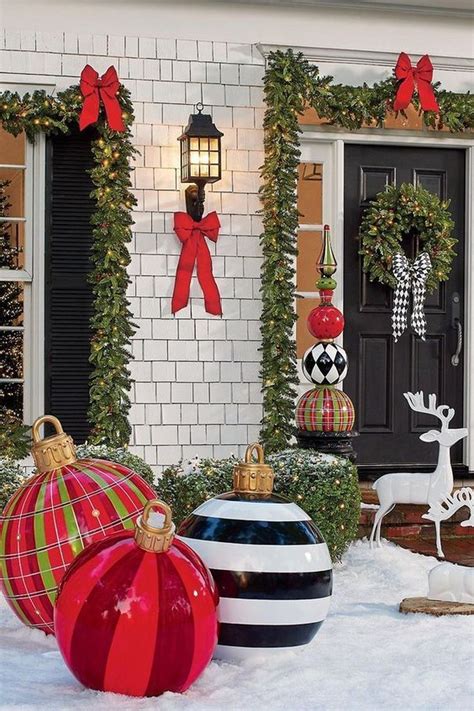 31 Diy Christmas Outdoor Decorations Ideas Large