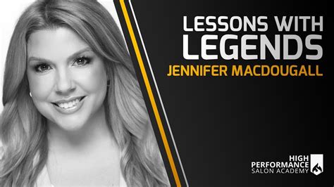 Lessons With Legends Jennifer Macdougall Youtube