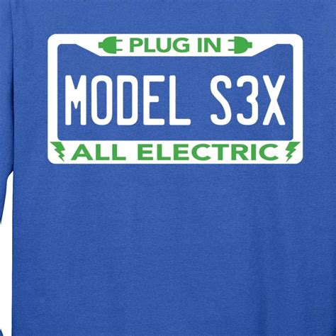 Electric Model Sex Car Funny Green Energy Earth Day Planet T Long Sleeve Shirt Teeshirtpalace
