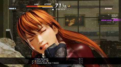 Dead Or Alive 6 Doa Quest 04 Phase 4 Zack Vs Mila And Tina Kasumi And Ayane Youtube