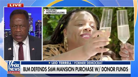 Leo Terrell Slams Blms Response To Critics Of Mansion Purchase On Air Videos Fox News