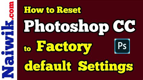 We did not find results for: How to reset Adobe Photoshop cc to Factory default ...
