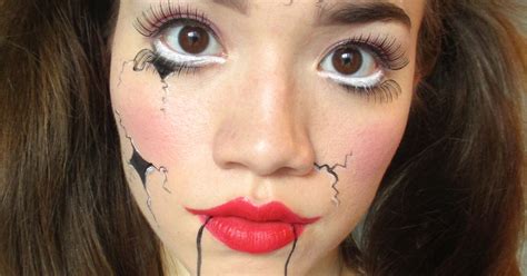 This Easy Broken Doll Makeup Uses Products You Already Own So Stop