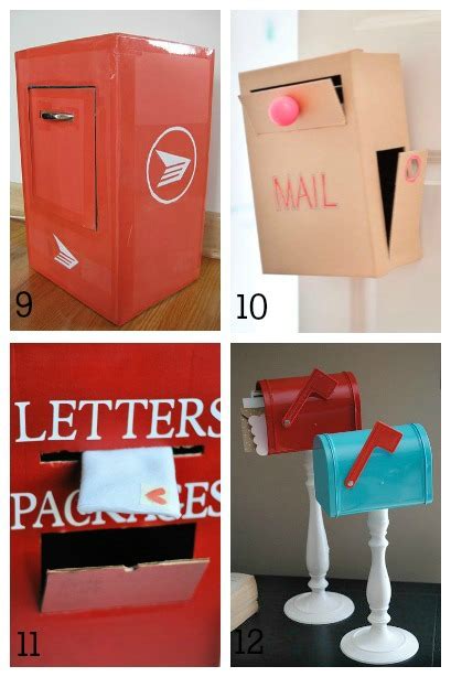 Diy Mailboxes For Kids Housing A Forest