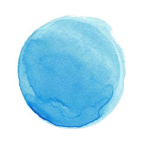 30 Blue Watercolor Circle Background 