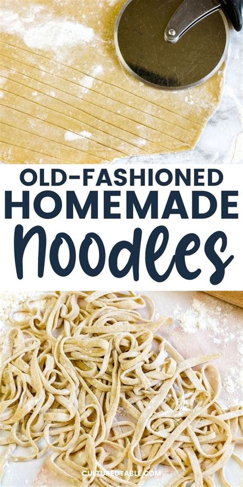 Homemade Noodles Recipe Like Grandma Made Artofit
