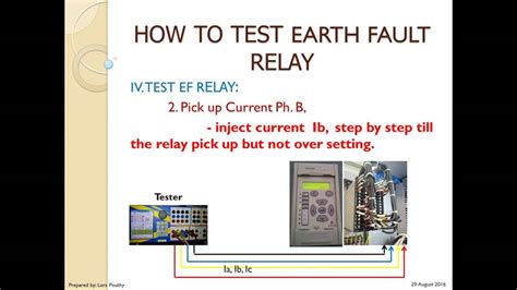 How to test relays with a multi meter in urdu/hindi in this video i show a relay testing procedure practically and explain how to. How to test earth fault relay - YouTube