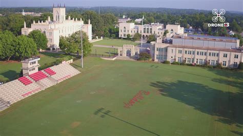 Aerial View Of Georgia Military Colleges Milledgeville Campus