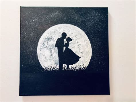 We did not find results for: Romantic couple under the moon acrylic painting. | Etsy ...