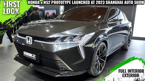 Honda Ens2 Prototype Launched At 2023 Shanghai Auto Show Full
