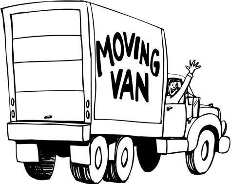 Moving Clipart Black And White Clip Art Library