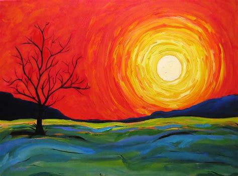 Best 25 Sunrise Painting Ideas On Pinterest Sunset