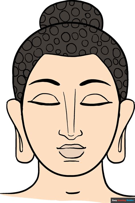 How To Draw Buddha Really Easy Drawing Tutorial