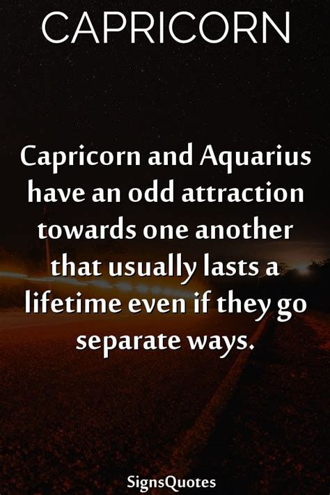 Capricorn And Aquarius Have An Odd Attraction Towards One Another That