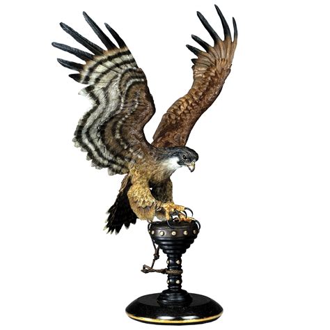 falcon crest falcon sculpture