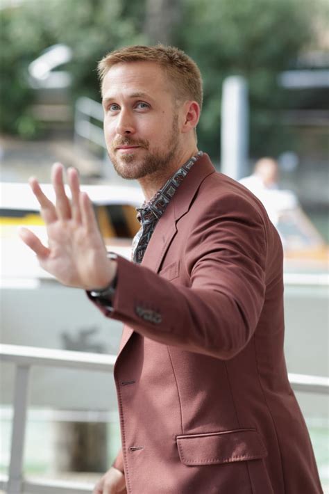 Ryan Gosling Promoting First Man Pictures Popsugar Celebrity Uk