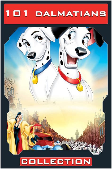101 Dalmatians Movie Poster 101 Dalmatians Poster Disney Poster 101
