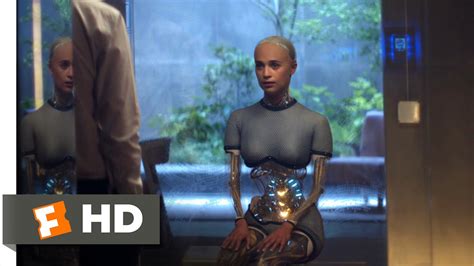 Ex machina is a 2014 science fiction psychological thriller film written and directed by alex garland. Ex Machina (2/10) Movie CLIP - Breaking the Ice (2015) HD ...