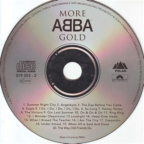 Complete edition is a curious release… Andrew's Album Art: ABBA - More ABBA Gold (1993)