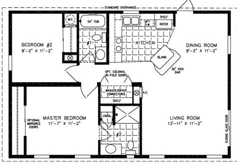 Small home floor plans 9×6 meter 30×20 feet. Floor Planning For Double Wide Trailers | Mobile Homes Ideas
