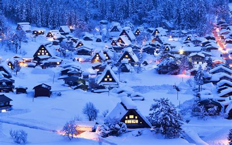 This Japanese Village Is One Of The Worlds Snowiest Places