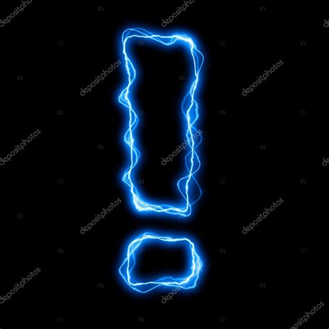 Electric Lightning Letter Or Font Stock Photo By ©gunnar3000 8267079