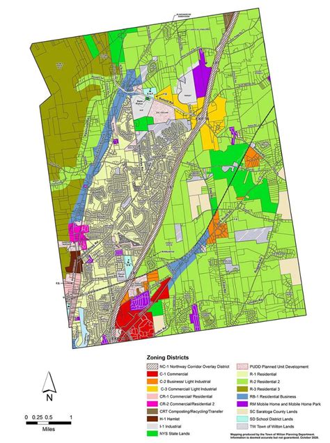 Zoning Map Town Of Wilton