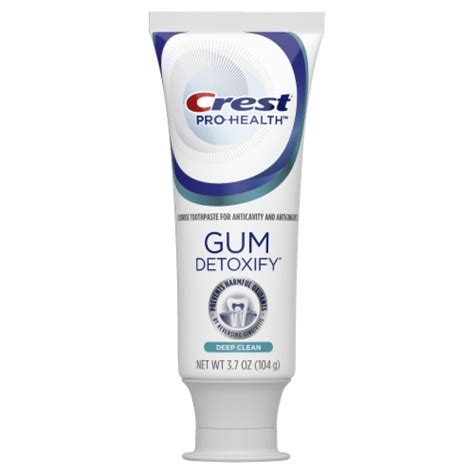 Crest Pro Health Gum Detoxify Deep Clean Toothpaste Oz Kroger