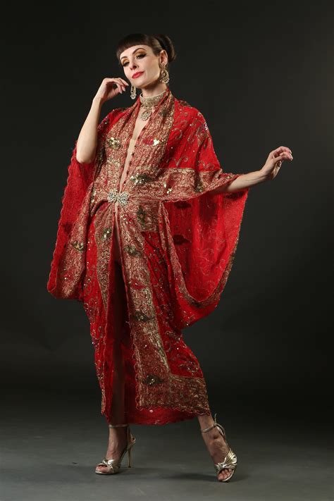 red gatsby style dress 1920 s kimono robe etsy uk gatsby style dresses fashion dresses