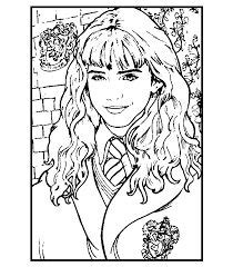 I am obsessed with this beautiful coloring book! Albus Dumbledore and Harry Potter coloring page | school ...