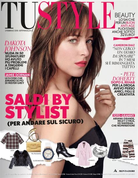 Dakota Johnson To Grace The Cover Of Tu Style Magazines Italian Issue