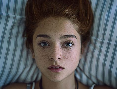 freckled girls with red hair have a unique beauty 30 pics