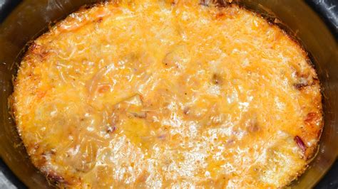 Slow Cooker Hash Brown Casserole Crock Pot Cheesy Hash Browns Easy
